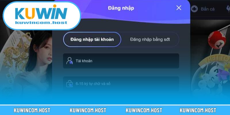 2 quy trình chuẩn giúp hội viên đăng nhập KUWIN thành công